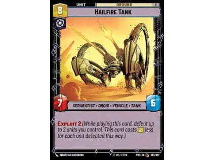 Hailfire Tank