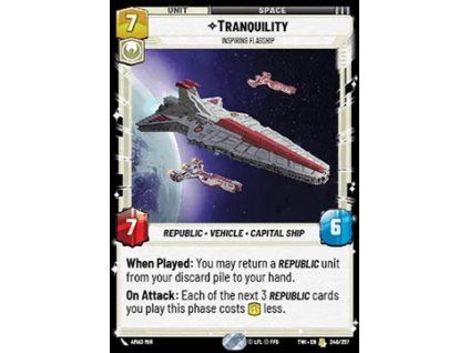 Tranquility, Inspiring Flagship (V.1)