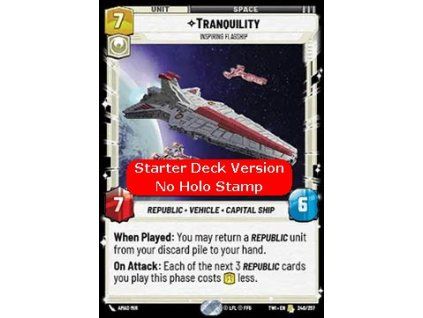 Tranquility, Inspiring Flagship (V.2)