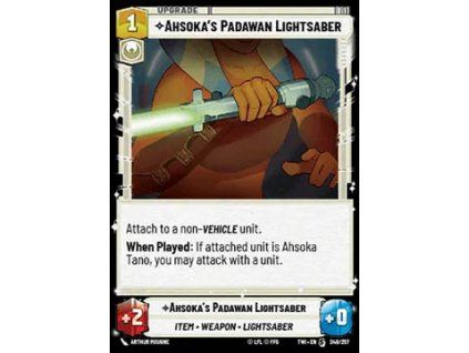 Ahsoka's Padawan Lightsaber