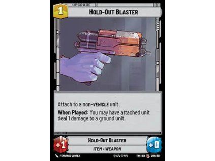 Hold-Out Blaster