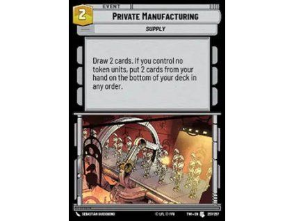 Private Manufacturing