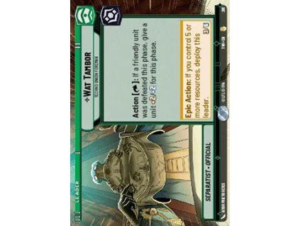 Wat Tambor, Techno Union Foreman (V.1)