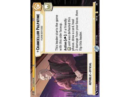 Chancellor Palpatine // Darth Sidious, Playing Both Sides (V.1)