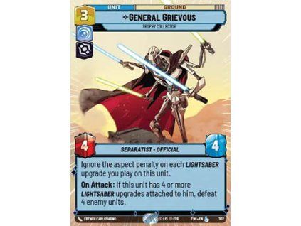 General Grievous, Trophy Collector