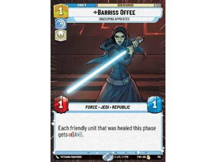 Barriss Offee, Unassuming Apprentice