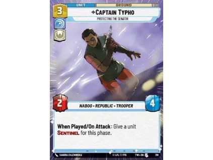 Captain Typho, Protecting the Senator