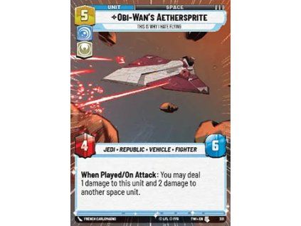 Obi-Wan's Aethersprite, This is Why I Hate Flying