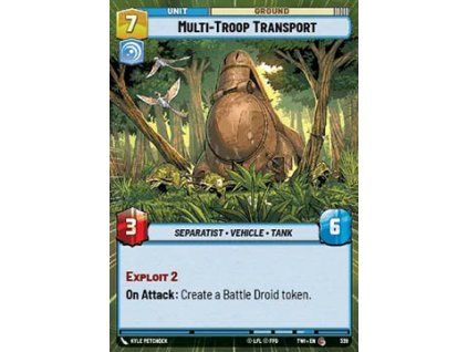 Multi-Troop Transport