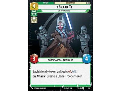 Shaak Ti, Unity Wins Wars