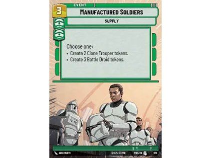 Manufactured Soldiers