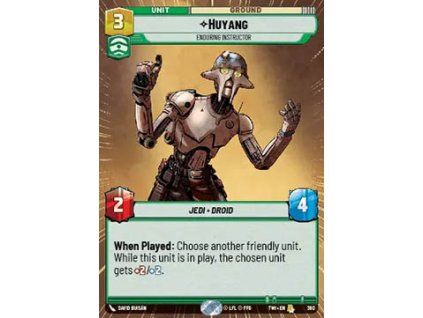 Huyang, Enduring Instructor