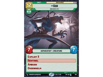 Gor, Grievous's Pet
