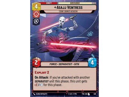Asajj Ventress, Count Dooku's Assassin