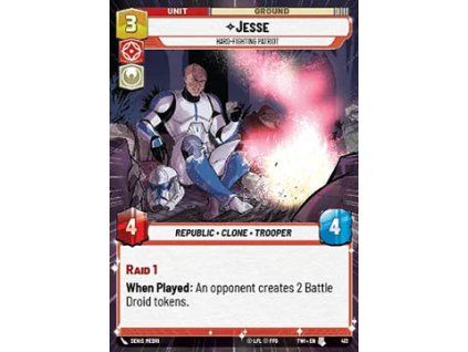 Jesse, Hard-Fighting Patriot
