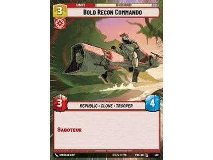Bold Recon Commando