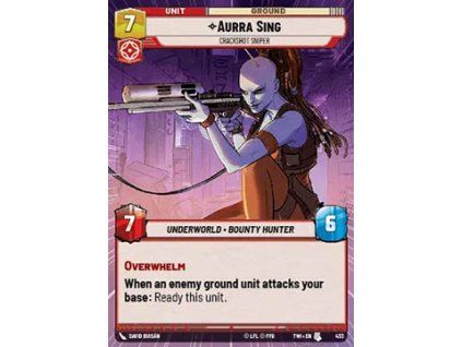 Aurra Sing, Crackshot Sniper