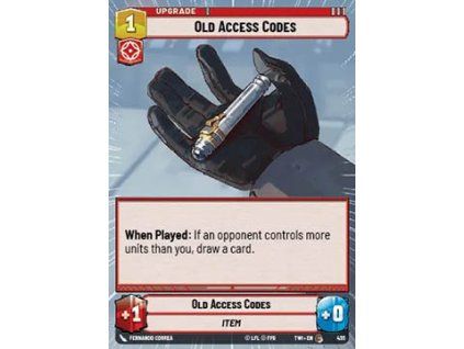 Old Access Codes