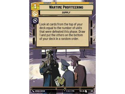 Wartime Profiteering