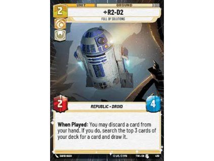 R2-D2, Full of Solutions