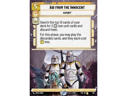 Aid from the Innocent