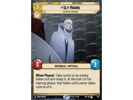 Sly Moore, Secretive Advisor