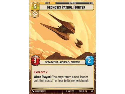 Geonosis Patrol Fighter