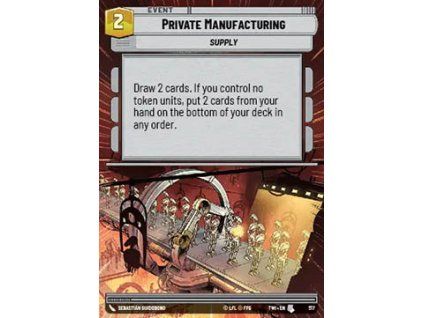 Private Manufacturing