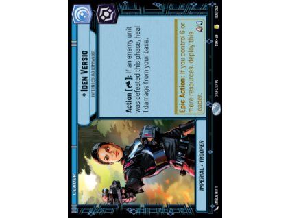 Iden Versio, Inferno Squad Commander