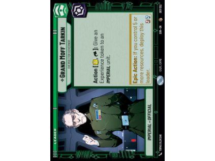Grand Moff Tarkin, Oversector Governor