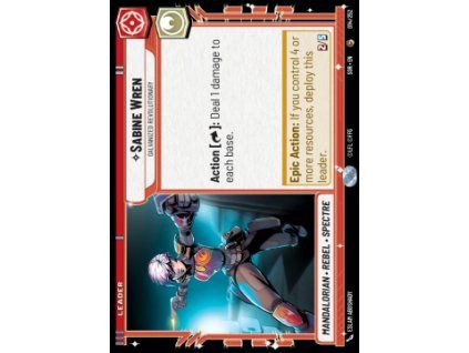Sabine Wren, Galvanized Revolutionary