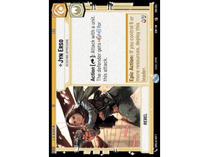 Jyn Erso, Resisting Oppression