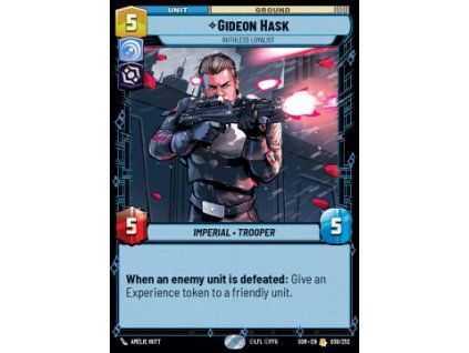 Gideon Hask, Ruthless Loyalist