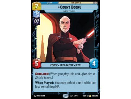 Count Dooku, Darth Tyranus