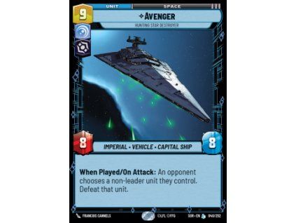 Avenger, Hunting Star Destroyer