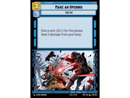 Make an Opening