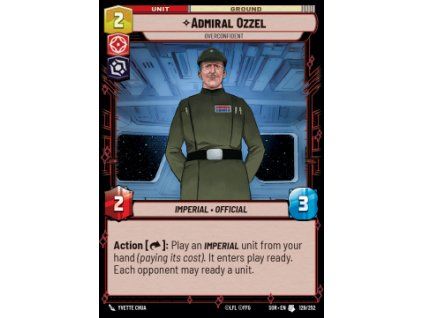 Admiral Ozzel, Overconfident