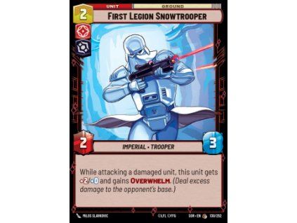 First Legion Snowtrooper