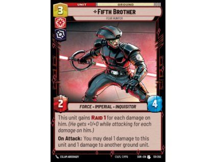 Fifth Brother, Fear Hunter