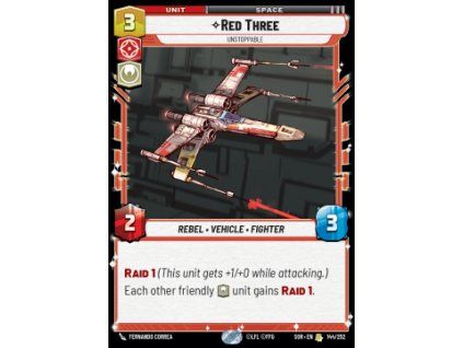 Red Three, Unstoppable
