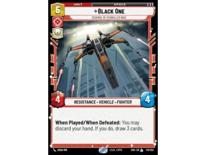 Black One, Scourge of Starkiller Base