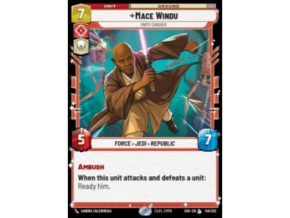 Mace Windu, Party Crasher