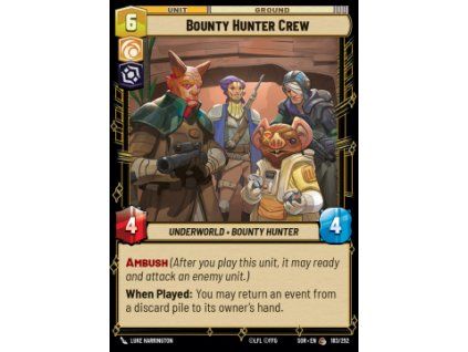 Bounty Hunter Crew