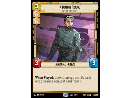 Bodhi Rook, Imperial Defector