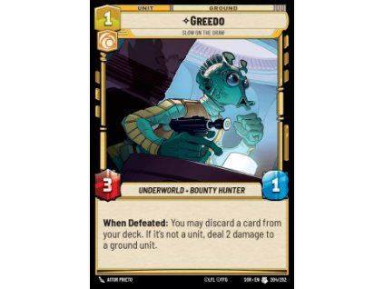 Greedo, Slow on the Draw