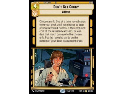 Don't Get Cocky