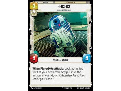 R2-D2, Ignoring Protocol