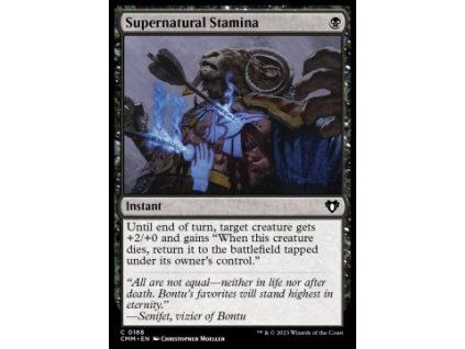 Supernatural Stamina