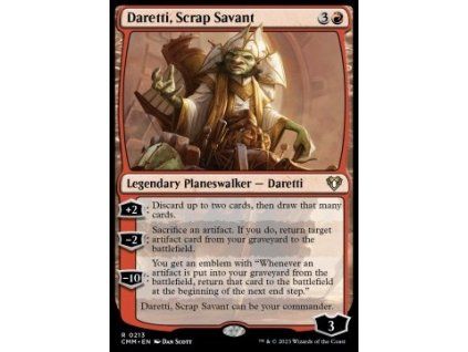 Daretti, Scrap Savant