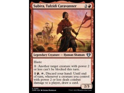 Subira, Tulzidi Caravanner